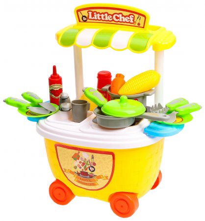 Игровой набор "Кухня на колесах" 29 предметов