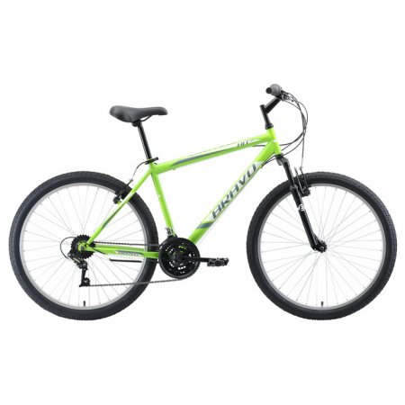 Велосипед 26" Bravo Hit, 2020 (Зеленый/белый/серый 18")