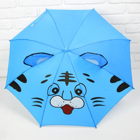 Зонт детский с ушками "Тигренок"