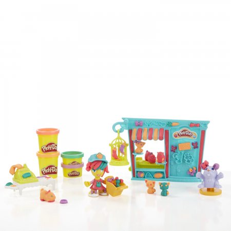 Игровой набор Play-Doh "Магазинчик домашних питомцев"