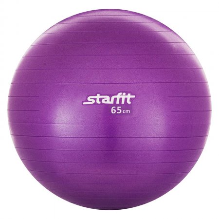 Мяч гимнастический Starfit GB-101 65 см, антивзрыв
