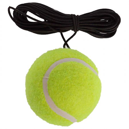 Мяч для большого тенниса с резинкой, тренировочный