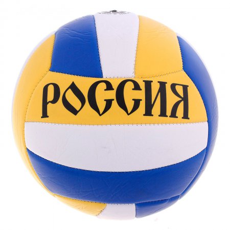 Мяч волейбольный "Россия", размер 5, 18 панелей, PVC, машинная сшивка, бутиловая камера, 260 г