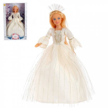 Кукла модель "Анна" в платье, МИКС