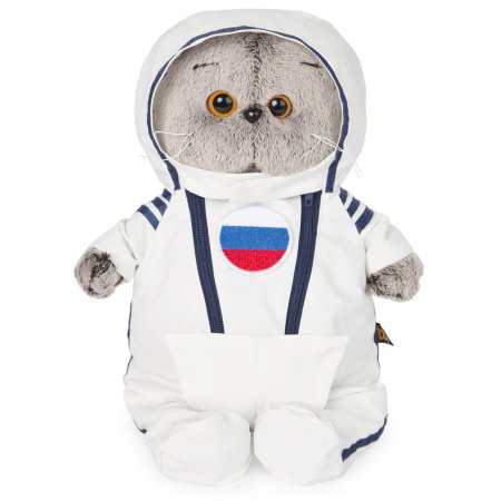 Мягкая игрушка "Басик в костюме космонавта", 22 см